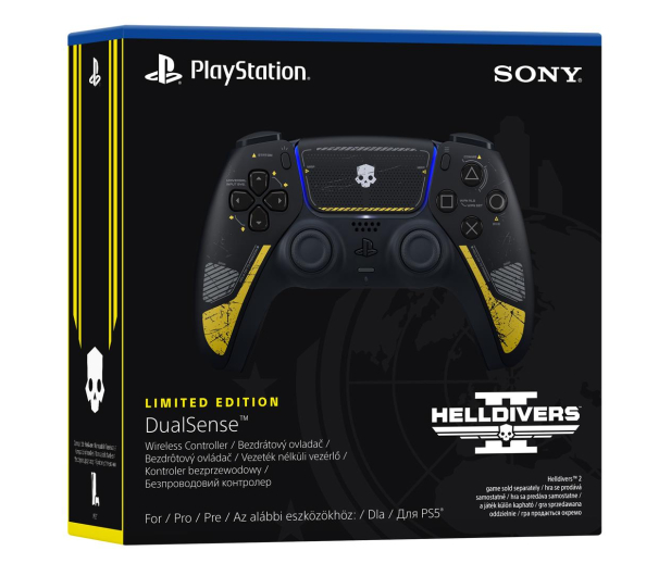 Sony Playstation 5 DualSense - Limited Edition - HELLDIVERS 2 LE - 1306348 - zdjęcie 5